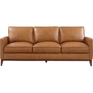 leather italia usa newport mid century