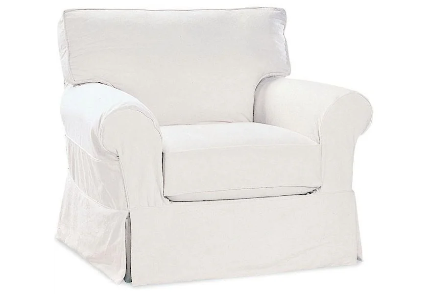 Lee Industries Lee Industries Slipcovered Chair | Sprintz Furniture |  Upholstered Chairs