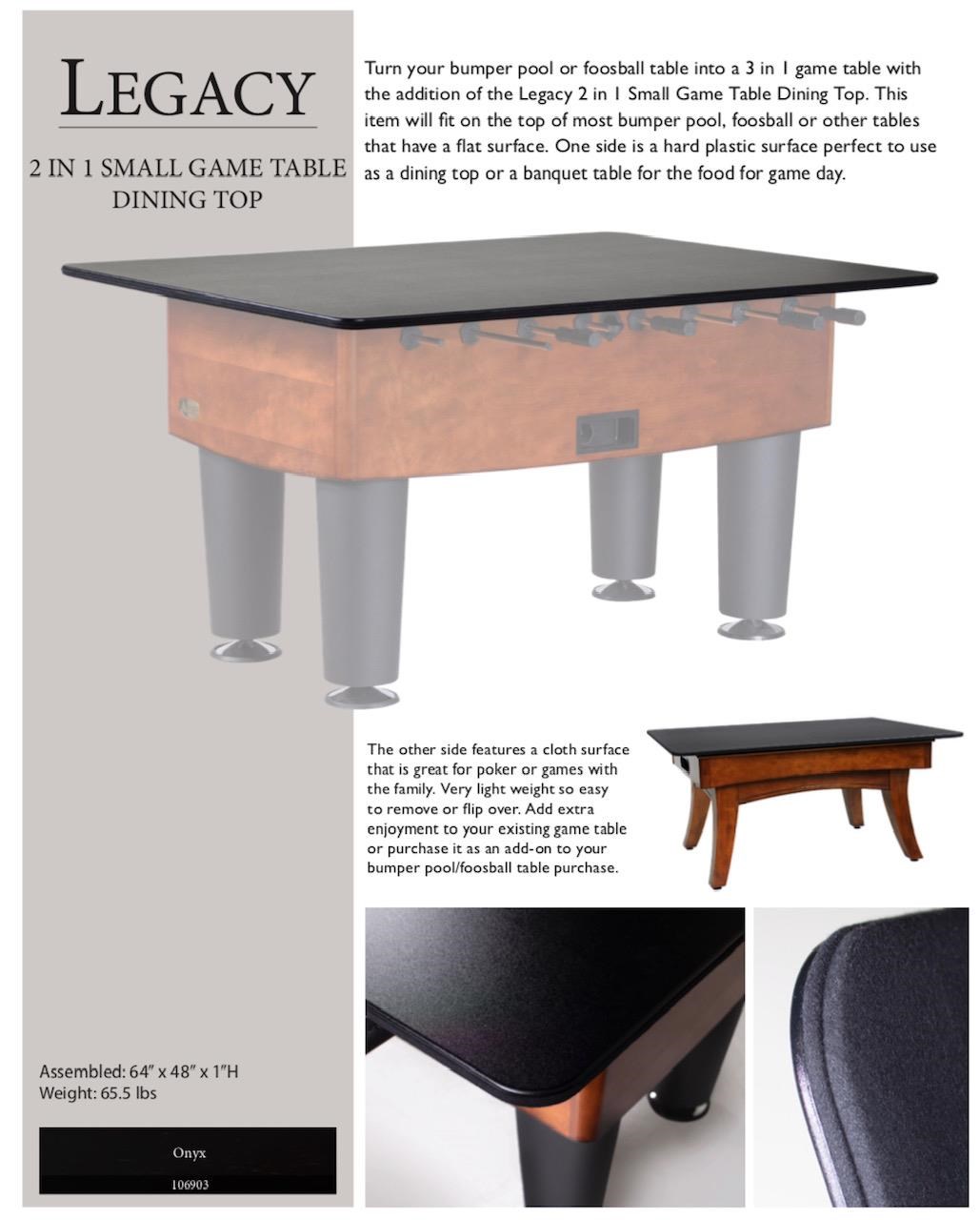 Legacy Billiards Classic Fooseball Bumper Foos Table Top Game Top Northeast Factory Direct Game Tables