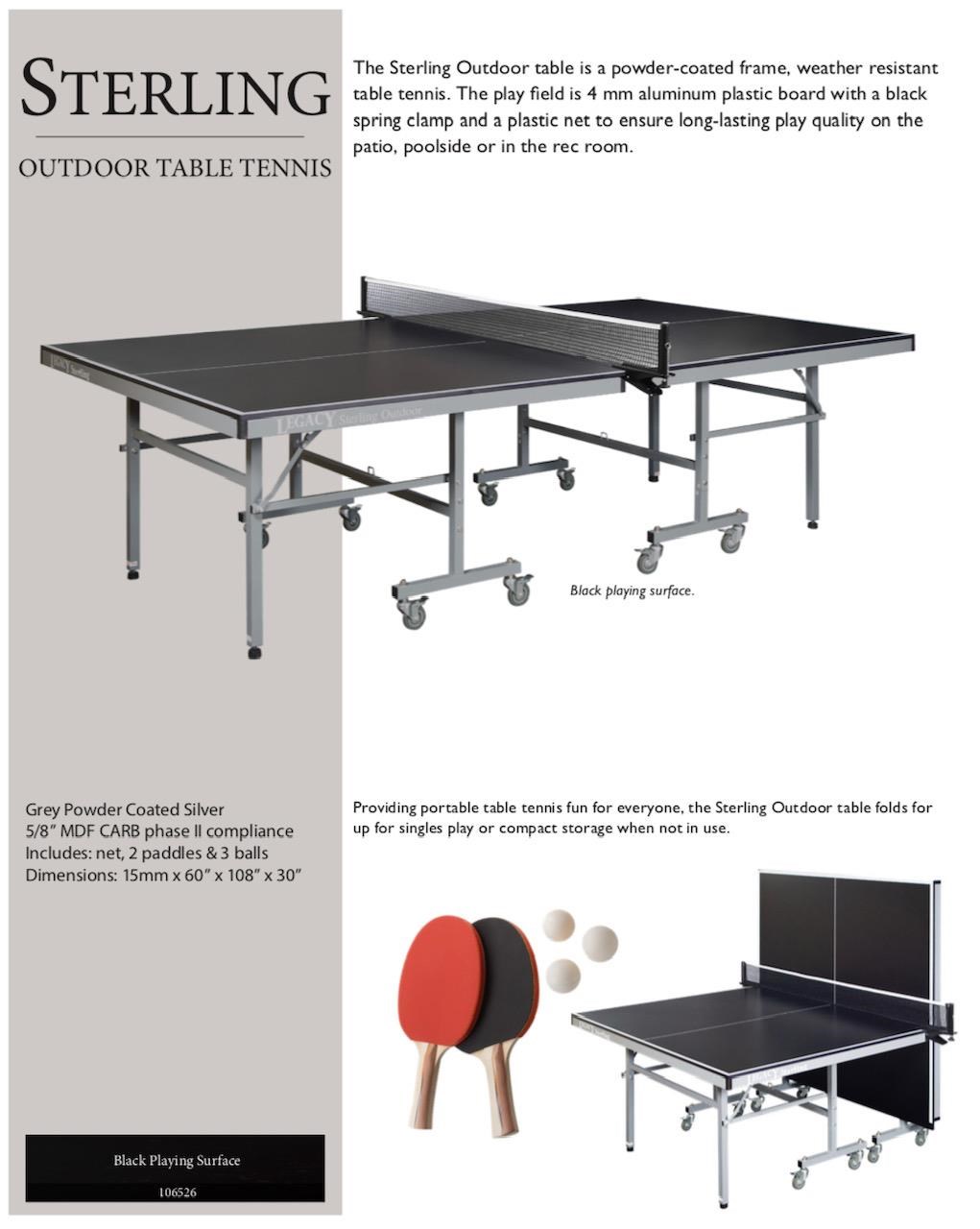 Game Room Fun Sterling Outdoor Table By Legacy Billiards At Northeast Factory Direct