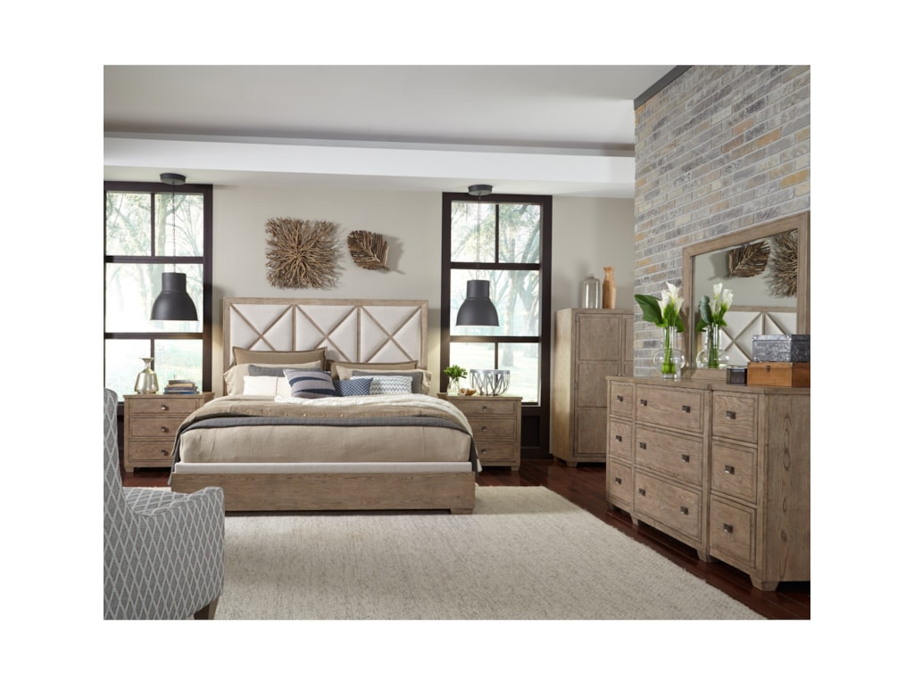 Legacy Classic BridgewaterKing Upholstered Bed