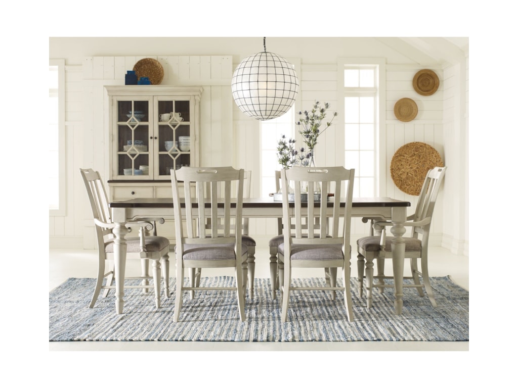 Legacy Classic Brookhaven7 Piece Rectangular Table Set Legacy Classic Brookhaven7 Piece Rectangular Table Set
