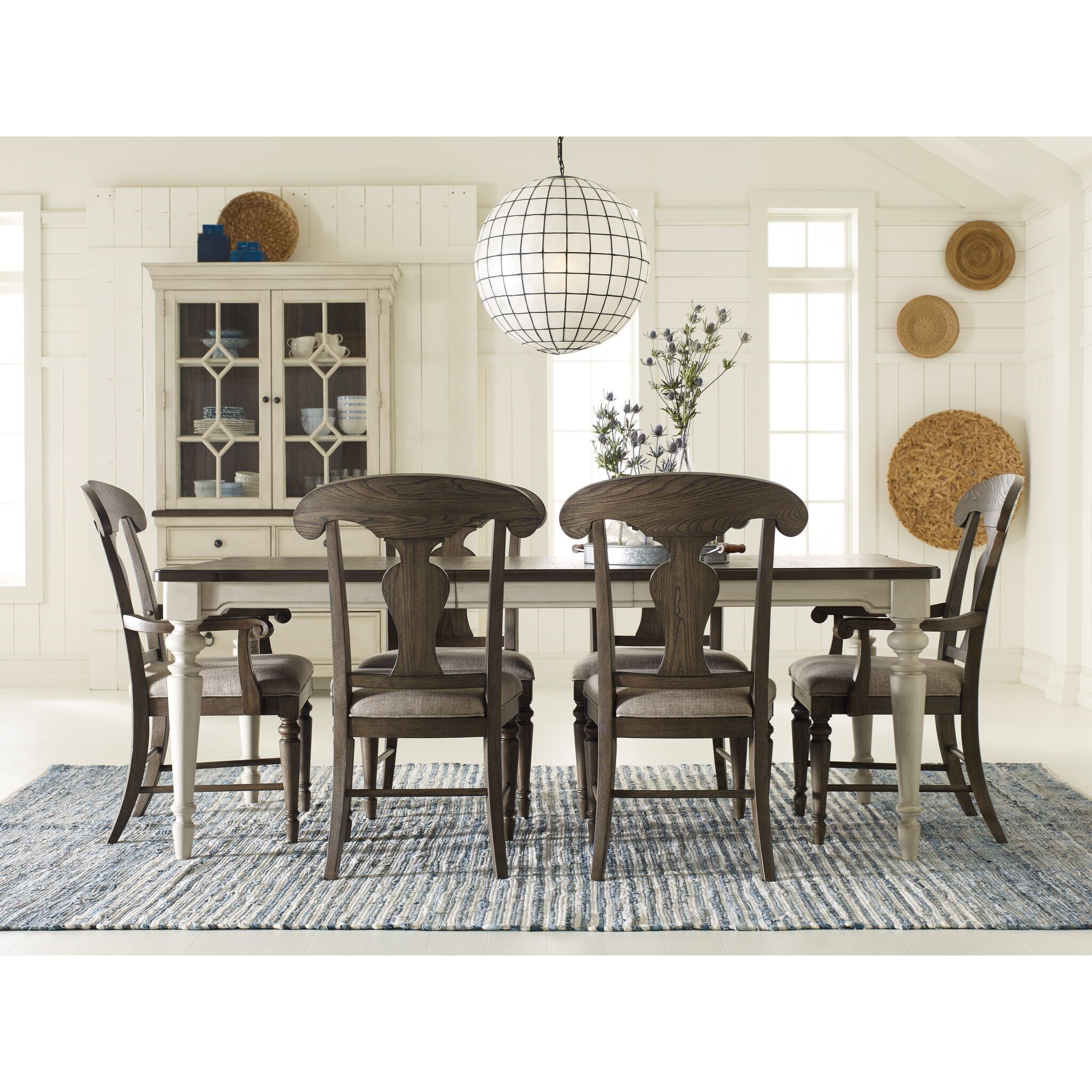 Legacy Classic Brookhaven 7 Piece Rectangular Table Set Johnny