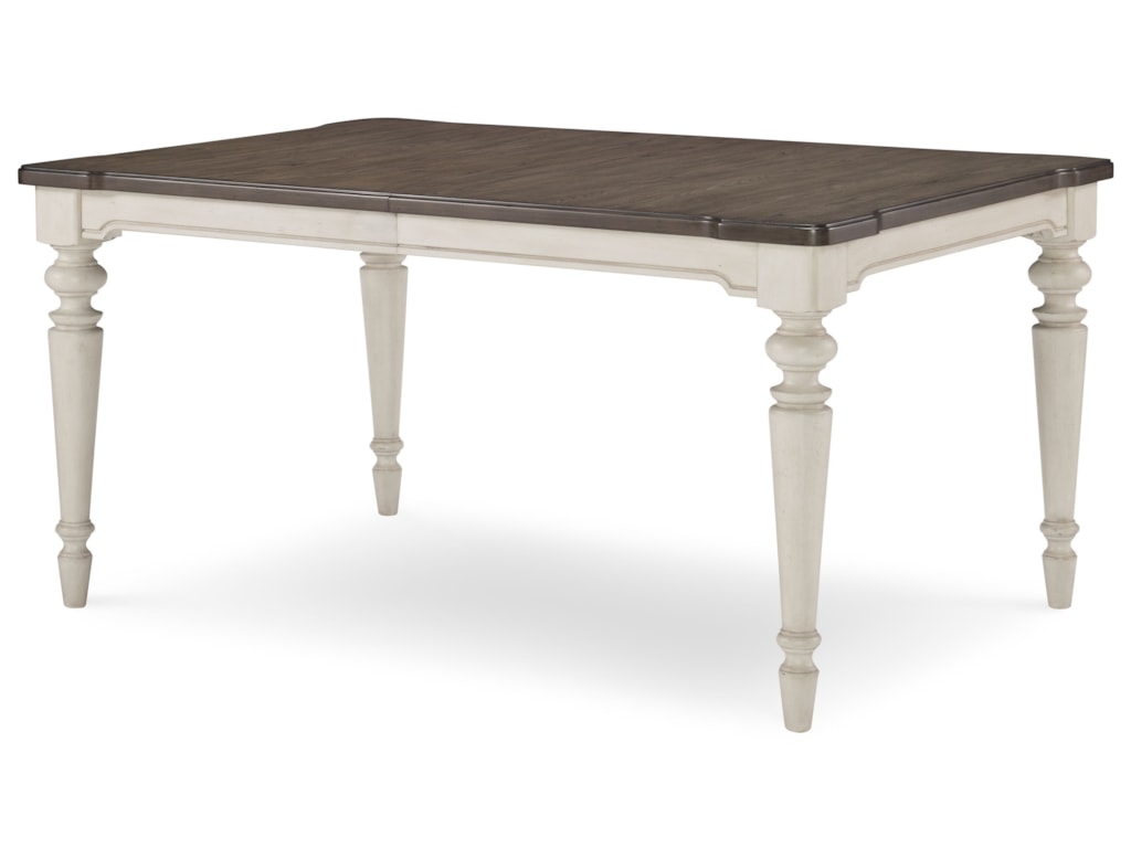 Legacy Clic Brookhaven Rectangular Table With Turned Legs Legacy Clic Brookhavenleg Table