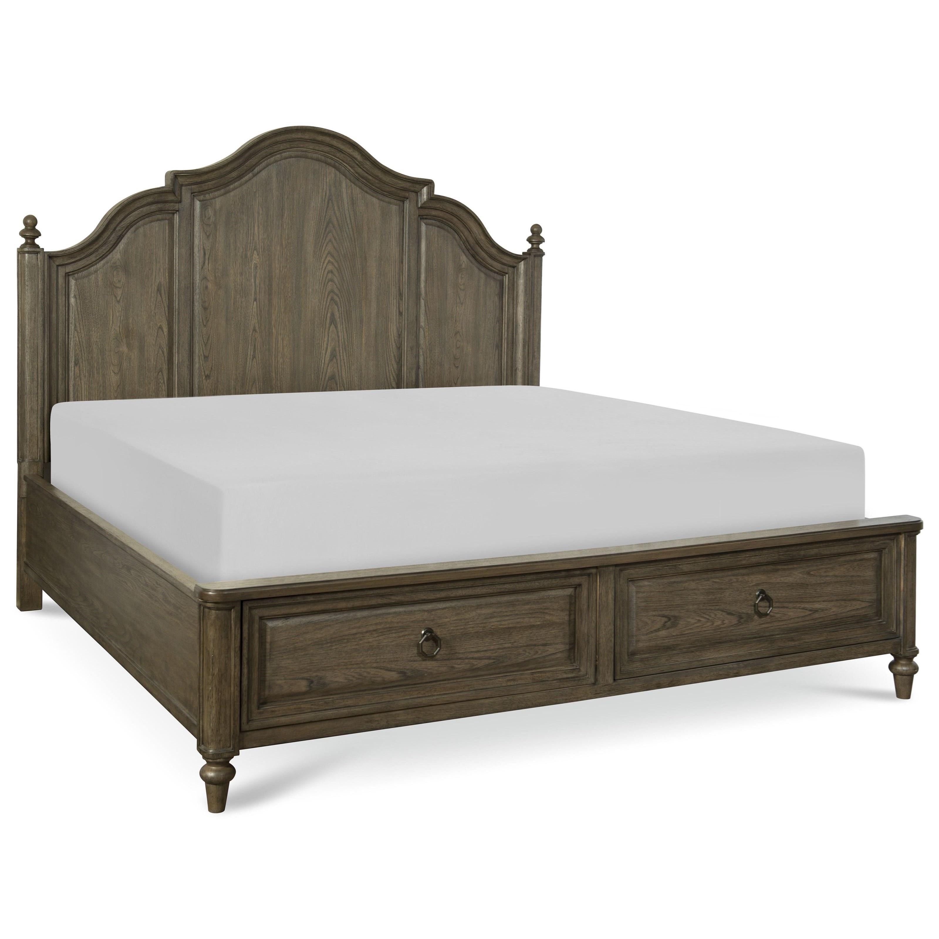 Legacy Classic Brookhaven California King Panel Bed With 2 Storage
