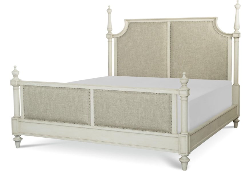 Legacy Clic Brookhaven Queen Upholstered Bed With Turned Posts Brookhaven Queen Upholstered Bed