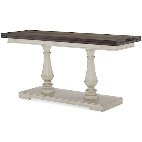 Legacy Clic Brookhaven Flip Top Console Howell Furniture Sofa Legacy Clic Brookhaven Flip Top Console