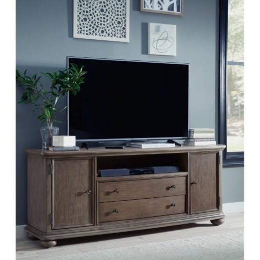 Legacy Classic Camden Heights Transitional Entertainment Console With Drop Down Drawer Belfort Furniture Tv Stands