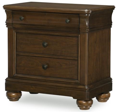 Legacy Classic Coventry Traditional Nightstand With Usb Port And Outlet Suburban Furniture Nightstands