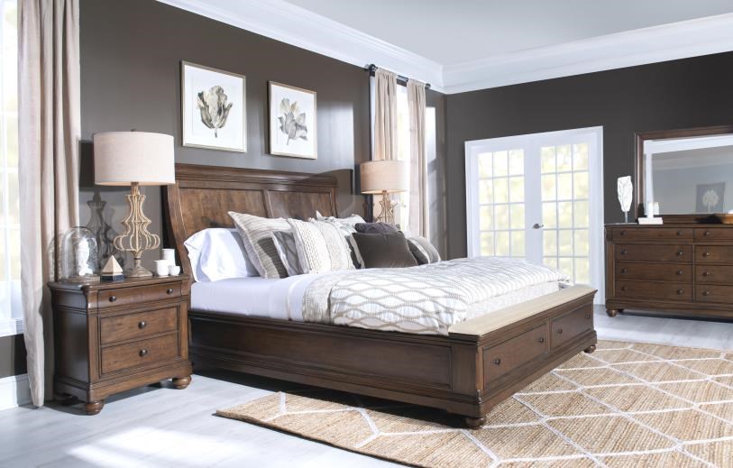 Legacy Classic Coventry 9422 4336k Traditional King Sleigh Storage