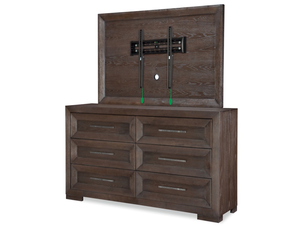 Legacy Classic FacetsDresser with TV Frame