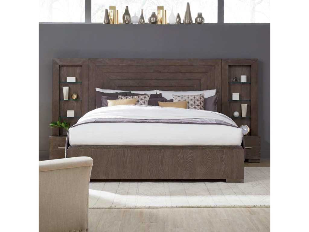 Legacy Classic FacetsKing Wall Panel Bed