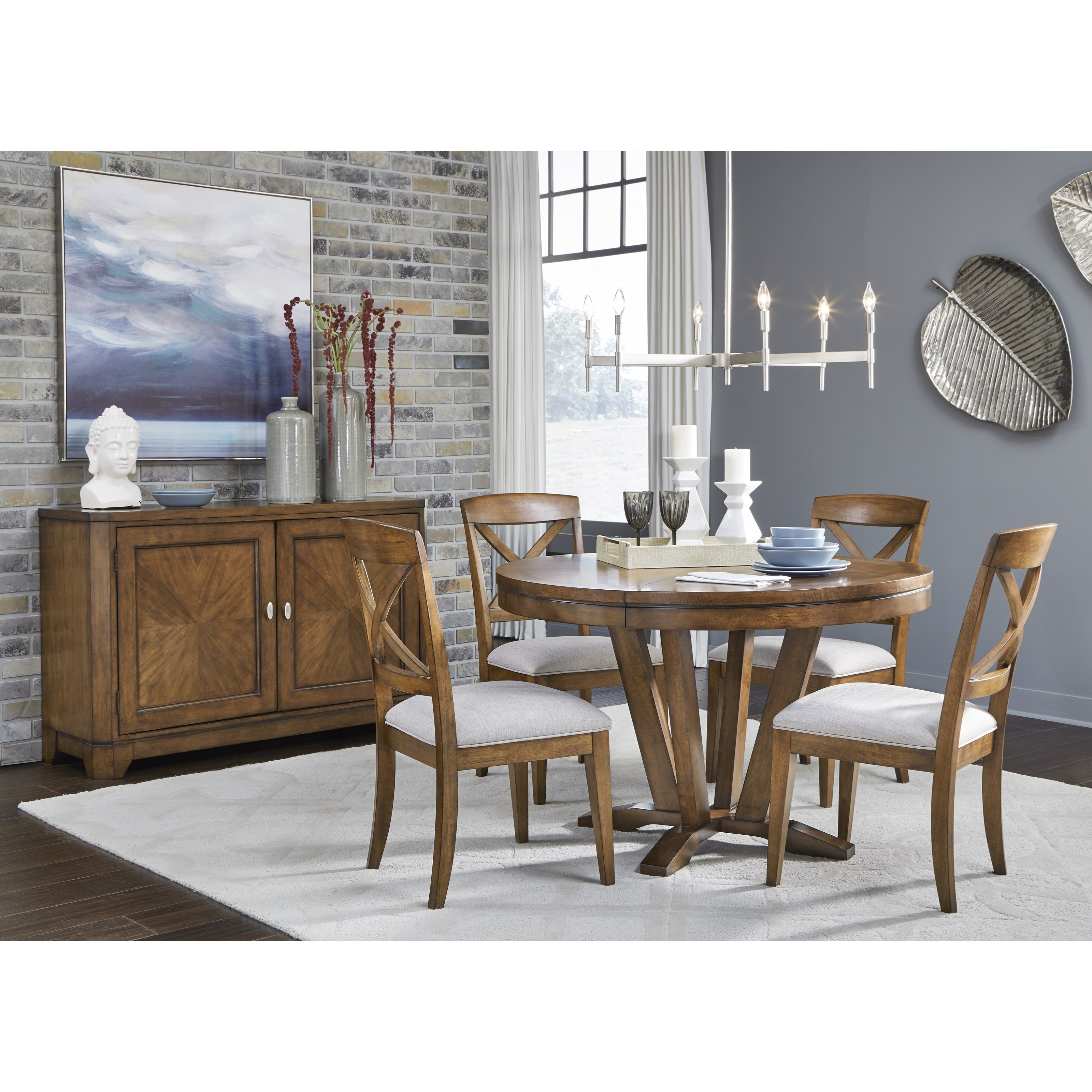 Legacy Classic Highland Casual Dining Room Group Dunk Bright