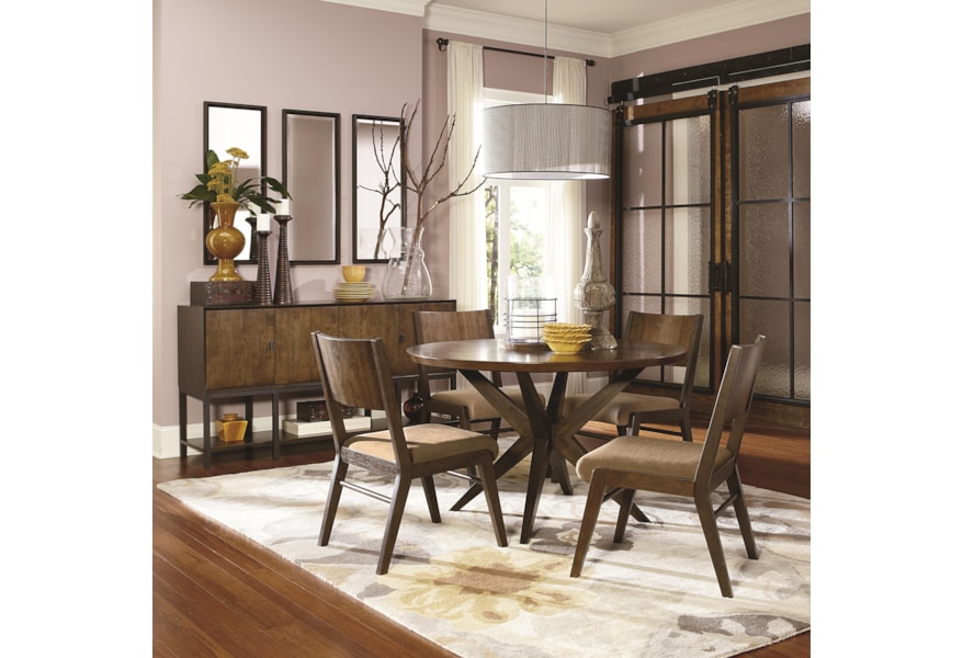 Legacy Classic Kateri 3600 5 4x140 Kd 5 Piece Pedestal Table And Wood Back Chairs Set Efo Furniture Outlet Dining 5 Piece Sets Legacy Classic Kateri 3600 5 4x140 Kd 5 Piece Pedestal Table And Wood Back Chairs Set Efo Furniture Outlet Dining 5 Piece Sets