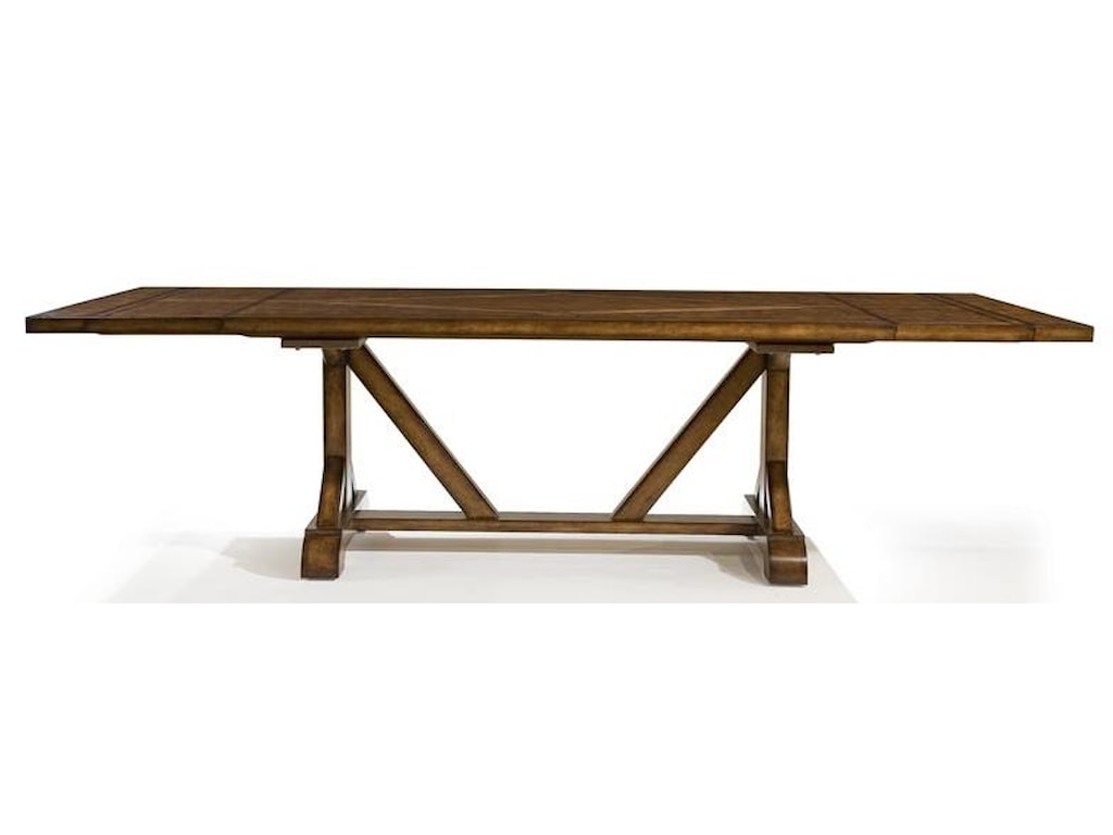 Legacy Classic LarkspurRectangular Trestle Table