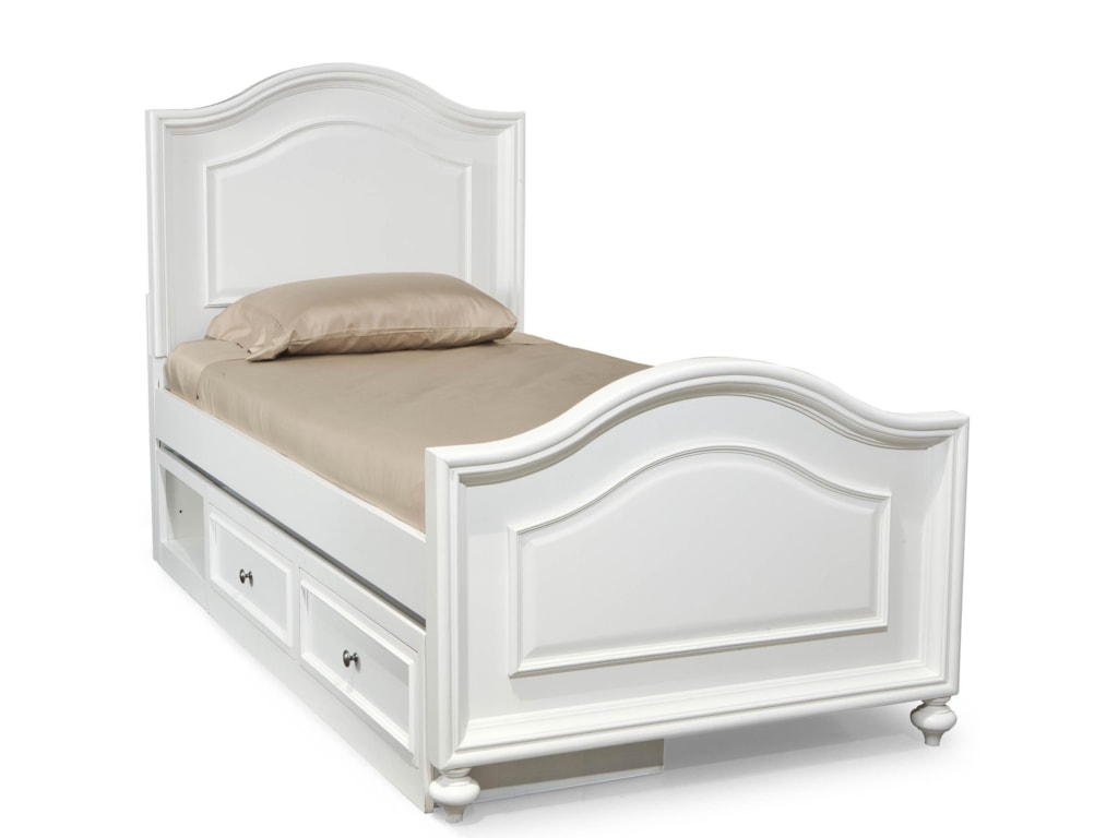 Legacy Classic Kids MadisonTwin Panel Bed with Storage Unit
