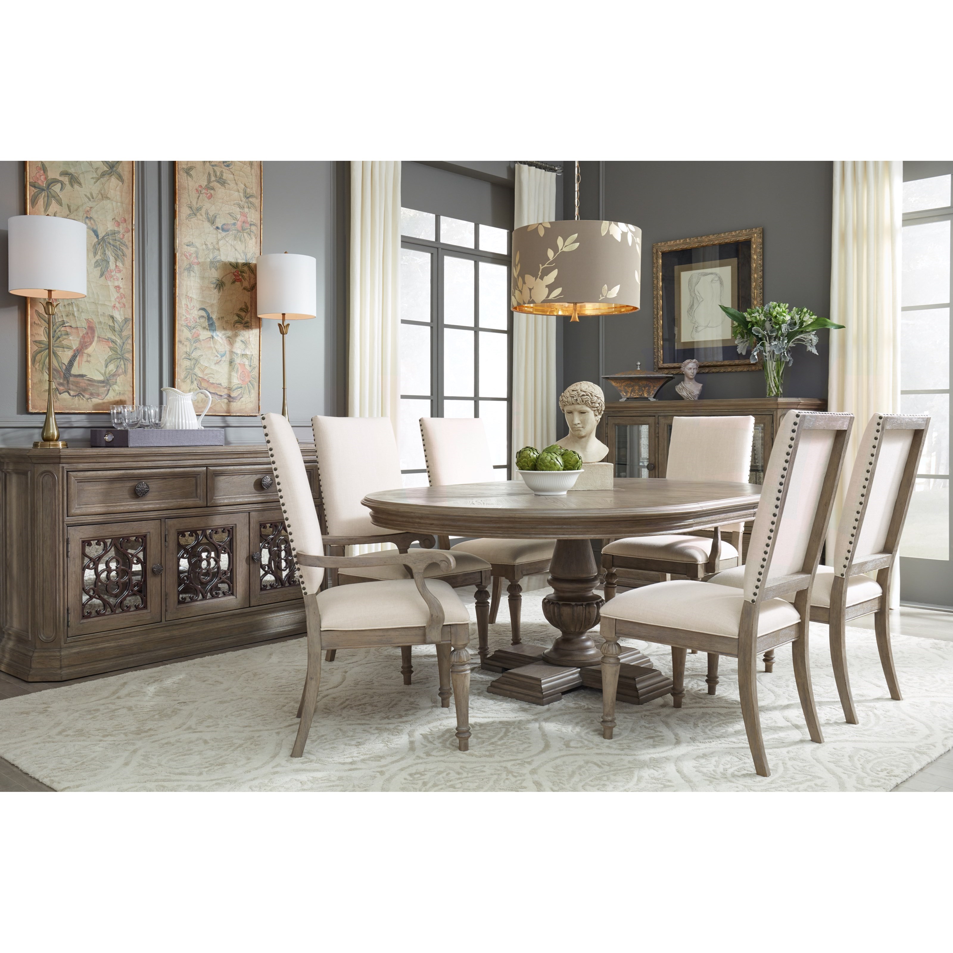 Legacy Classic Manor House Formal Dining Group Belfort Furniture