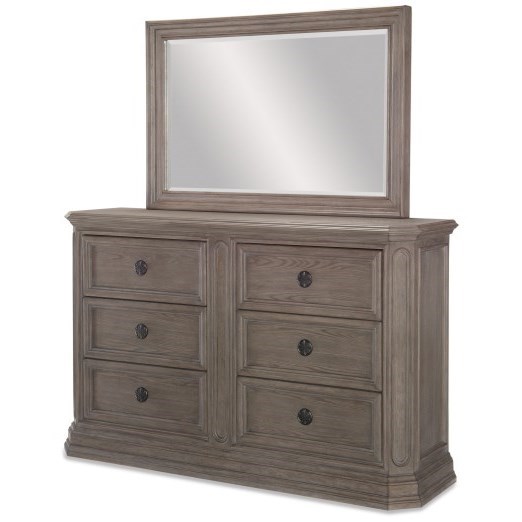 Legacy Classic Manor House Relaxed Vintage Six Drawer Dresser And