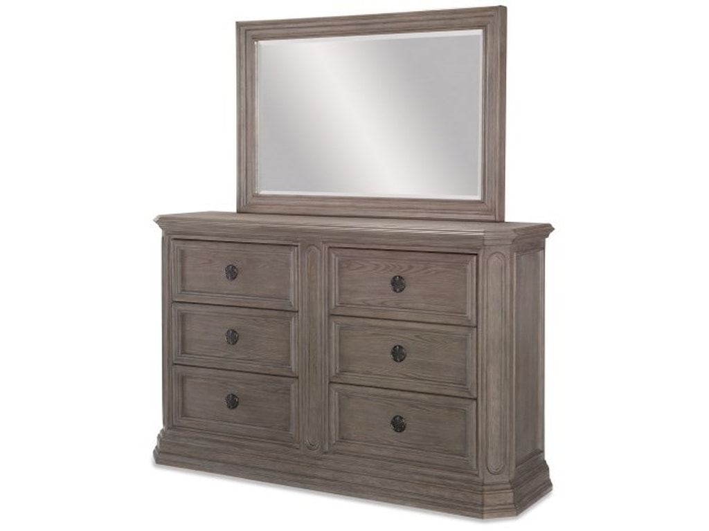 Legacy Classic Manor House Relaxed Vintage Six Drawer Dresser And