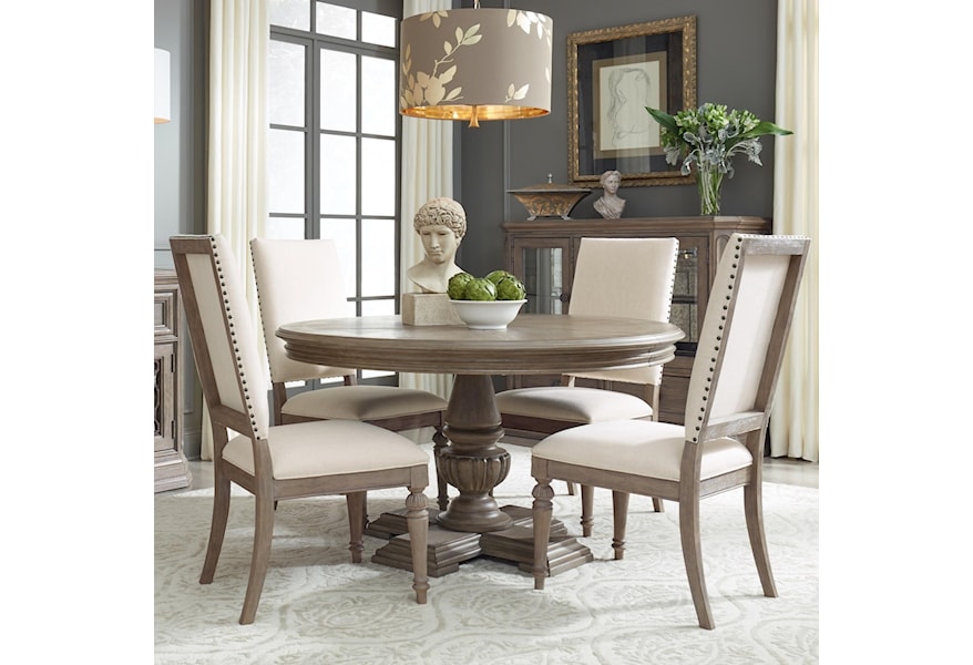 Legacy Classic Manor House Relaxed Vintage Five Piece Dining Set