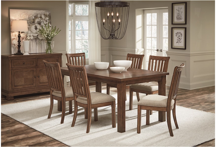 Legacy Classic Oxford Place Transitional 7 Piece Table And Chair
