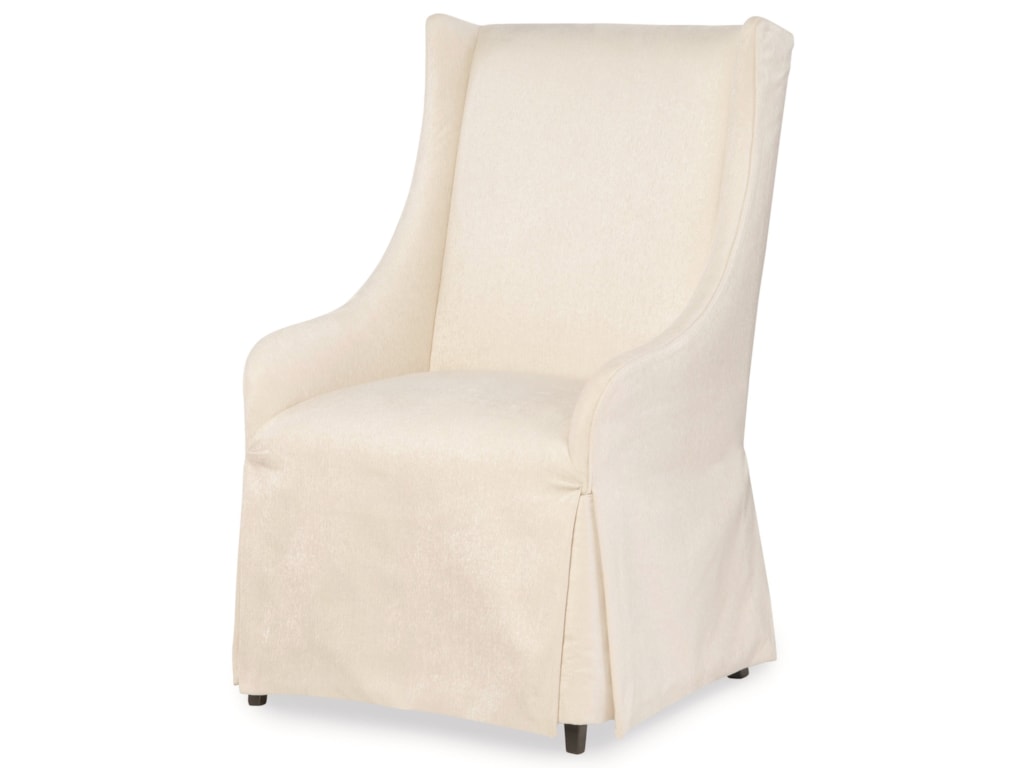 Symphony Upholstered Host Chair With Skirt By Legacy Classic At Lindy S Furniture Company