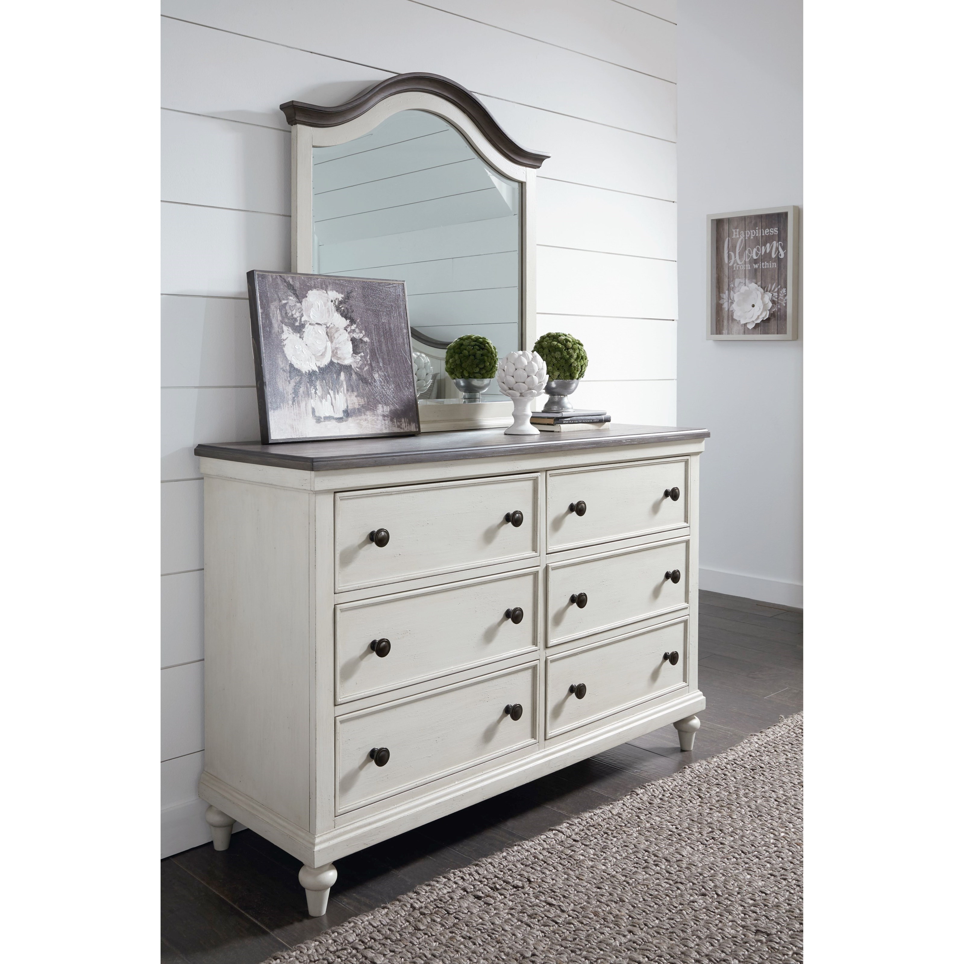 Legacy Classic Kids Brookhaven Youth 8940 0100 Arched Dresser