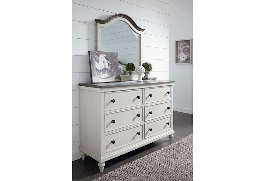 Legacy Classic Kids Brookhaven Youth 8940 0100 Arched Dresser