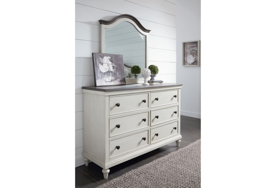 Legacy Classic Kids Brookhaven Youth 8940 0100 Arched Dresser