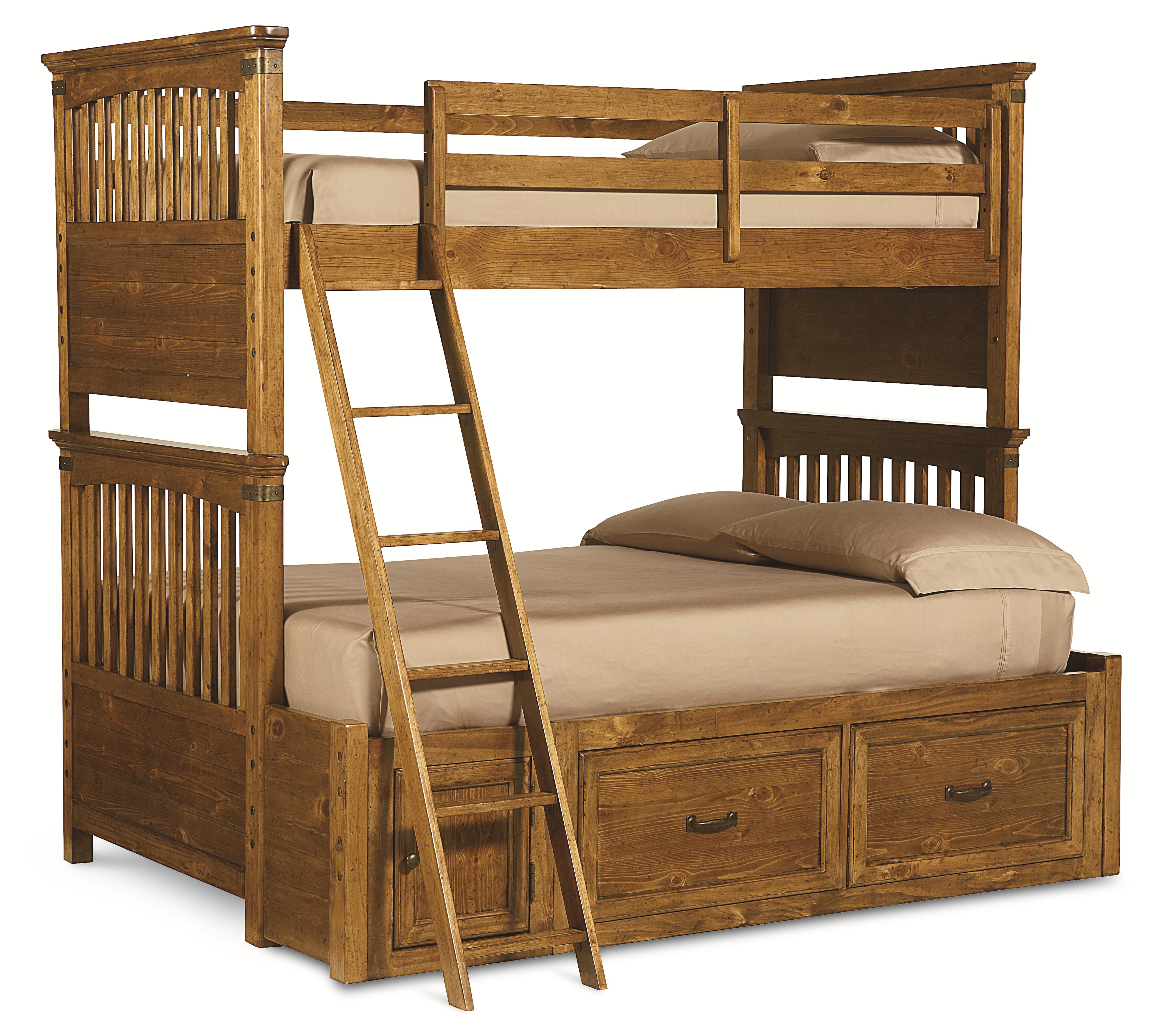 Legacy Classic Kids Bryce Canyon Twin Over Full Bunk Bed Trundle Unit 299 Story Lee Furniture Bunk Beds