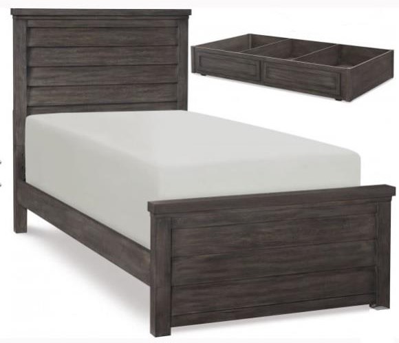 twin panel bed