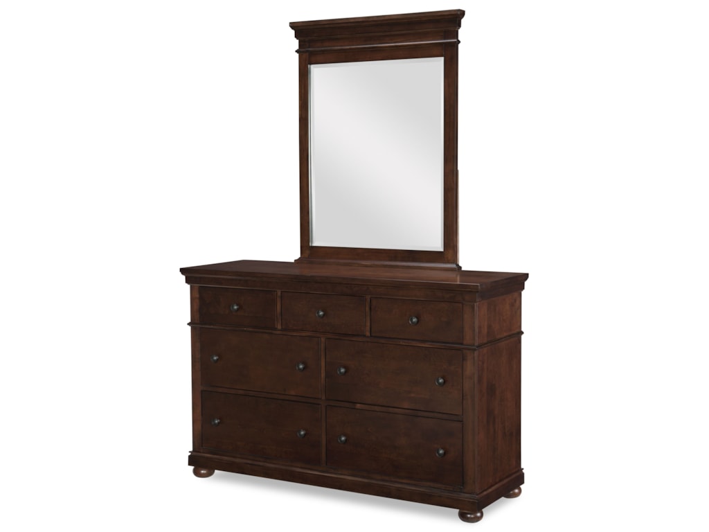 Legacy Classic Kids Canterbury Transitional Dresser And Mirror Set