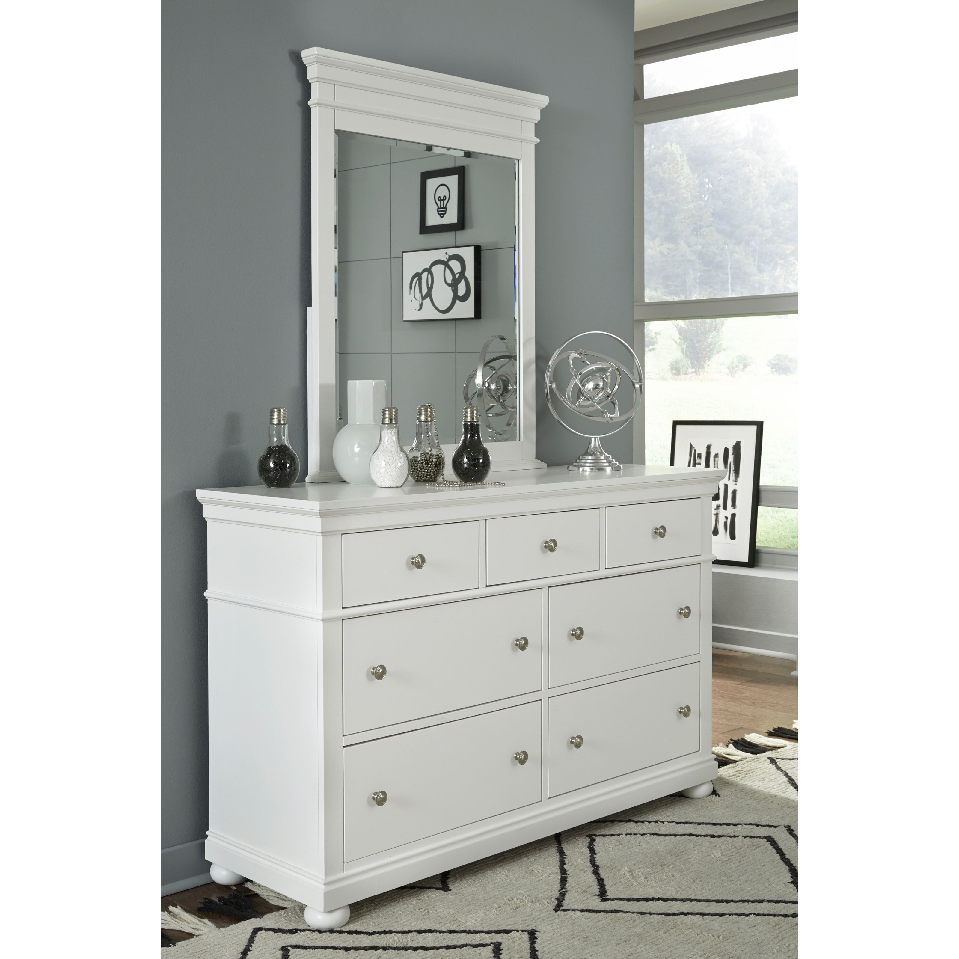 Legacy Classic Kids Canterbury Transitional Dresser And Mirror Set