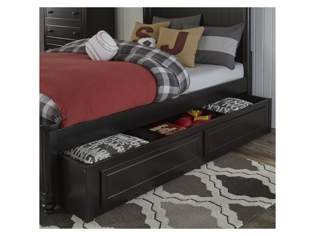 Legacy Classic Kids CrossroadsFull Panel Bed with Storage Trundle