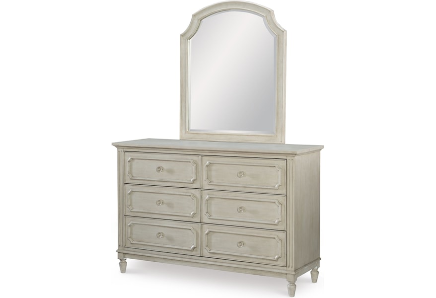 Legacy Classic Kids Emma Transitional Dresser And Mirror Set