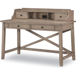 Legacy Classic Kids Farm House Modern Farmhouse Desk and Hutch | Suburban Furniture | Desk ...