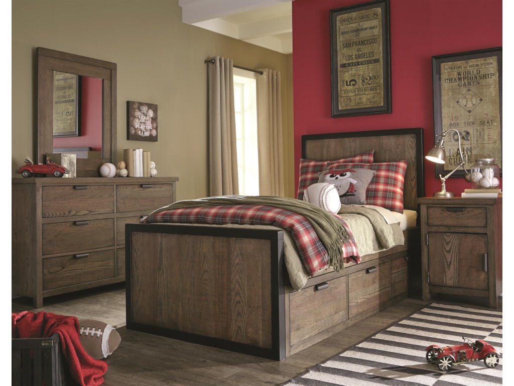 Legacy Classic Kids Fulton CountyFull Panel Bed with Storage