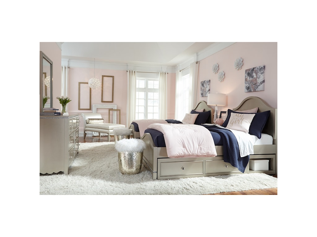 Legacy Classic Kids Glitz And Glam Twin Bedroom Group Dean