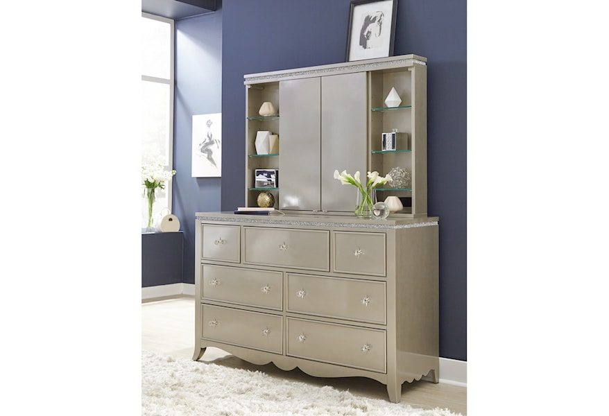 Legacy Classic Kids Glitz And Glam Glam 7 Drawer Dresser And