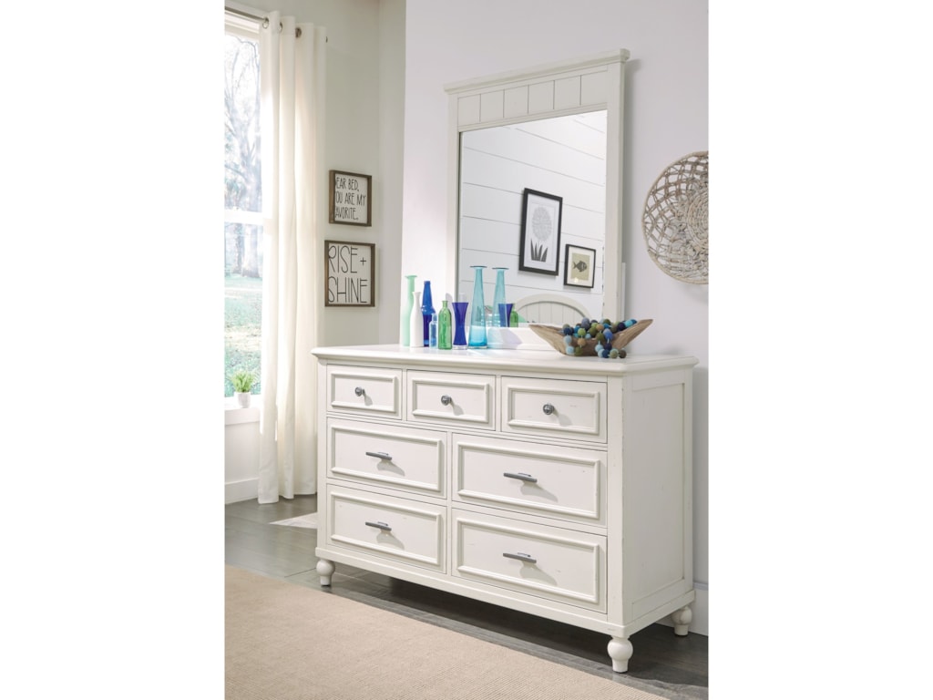 Legacy Classic Kids Lake HouseDresser and Mirror Set