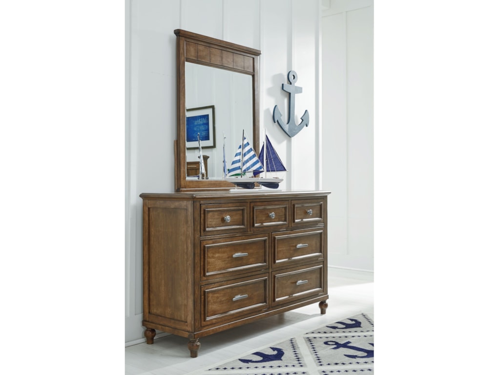 Legacy Classic Kids Lake HouseDresser and Mirror Set
