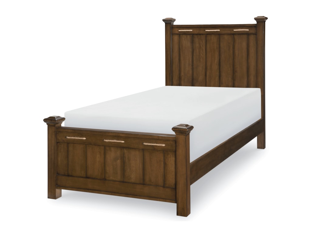 Legacy Classic Kids Lake HouseTwin Low Post Bed