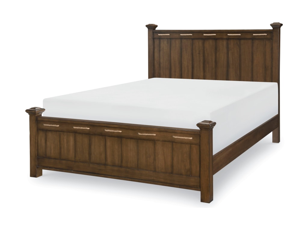 Legacy Classic Kids Lake HouseQueen Low Post Bed