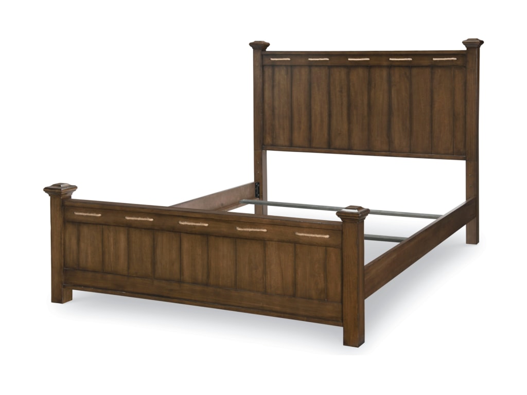 Legacy Classic Kids Lake HouseQueen Low Post Bed