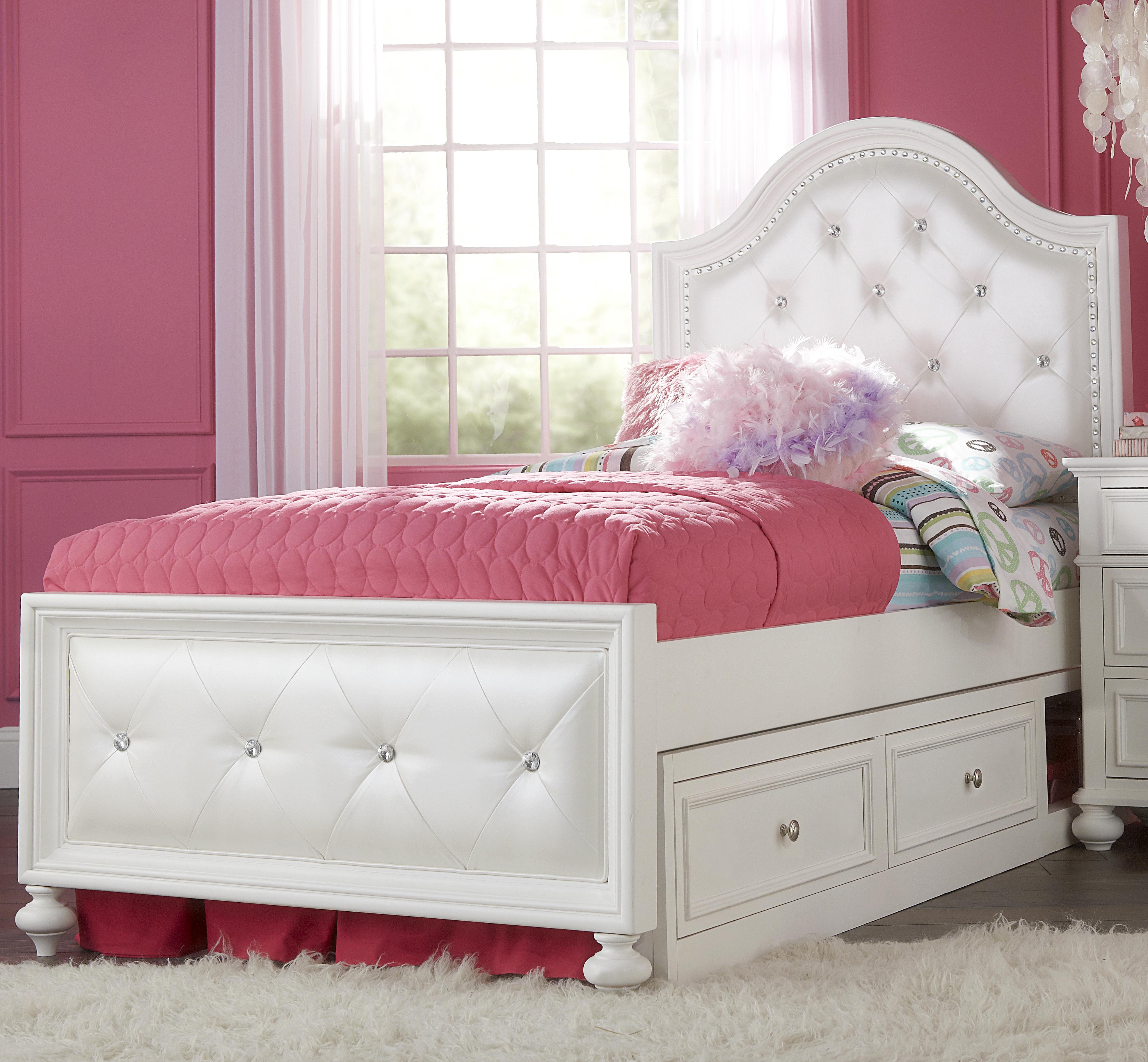 Legacy Classic Kids Madison Full Upholstered Bed With Button