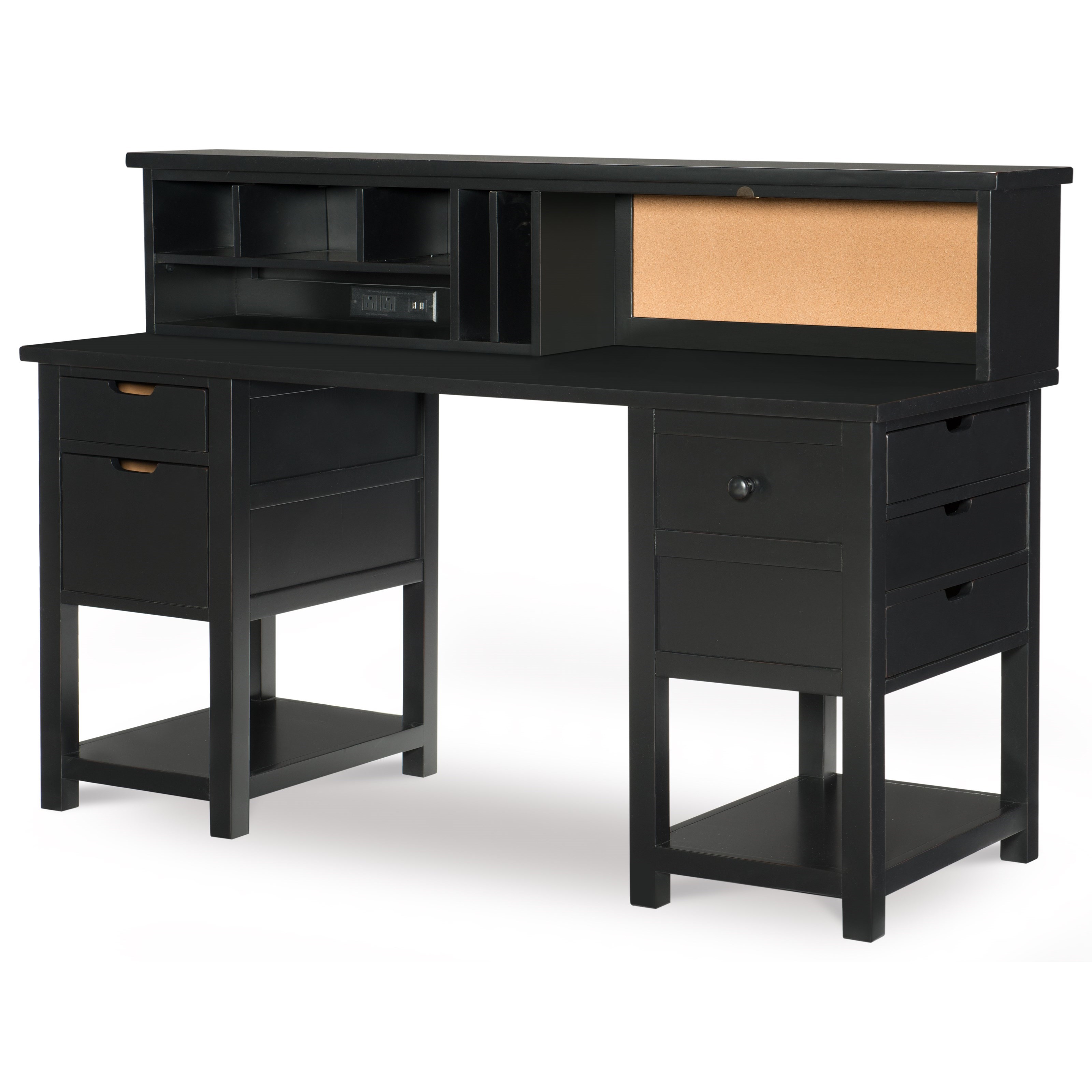 kids oak desk