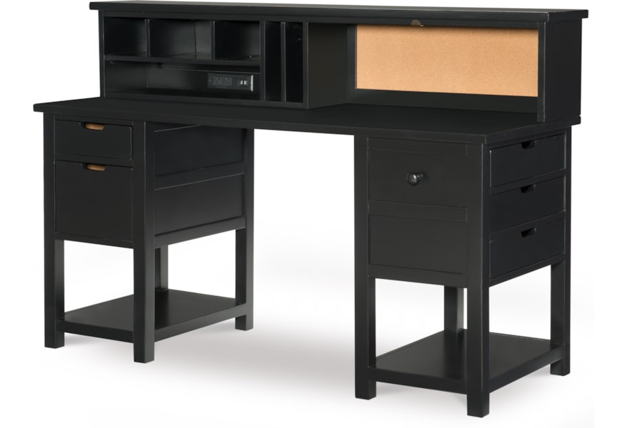 Legacy Classic Kids Study Hall Jr Executive Hutch Desk With Usb