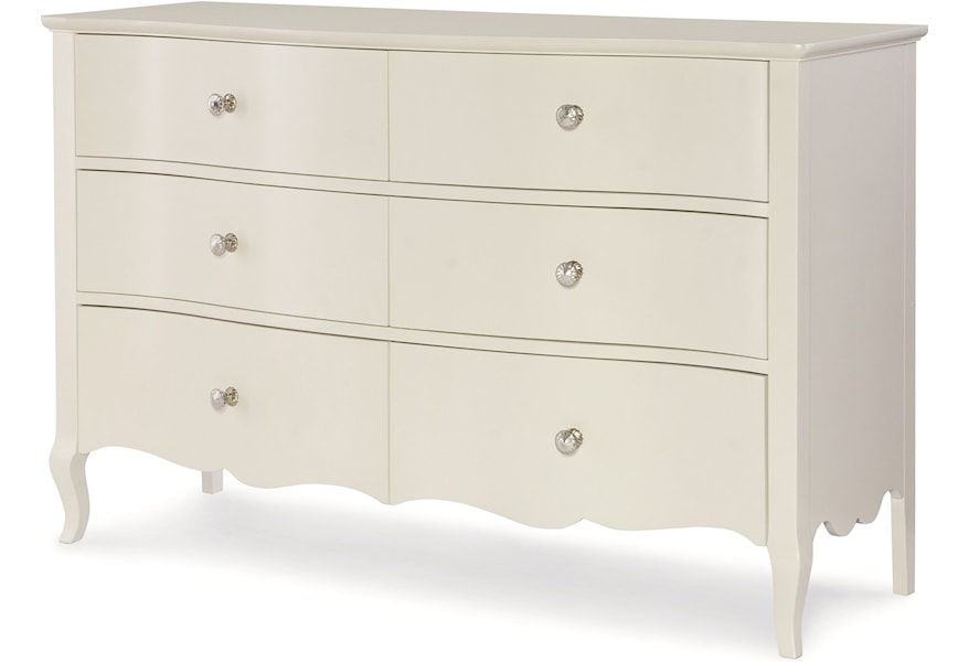 Legacy Classic Kids Tiffany Traditional 6 Drawer Dresser With