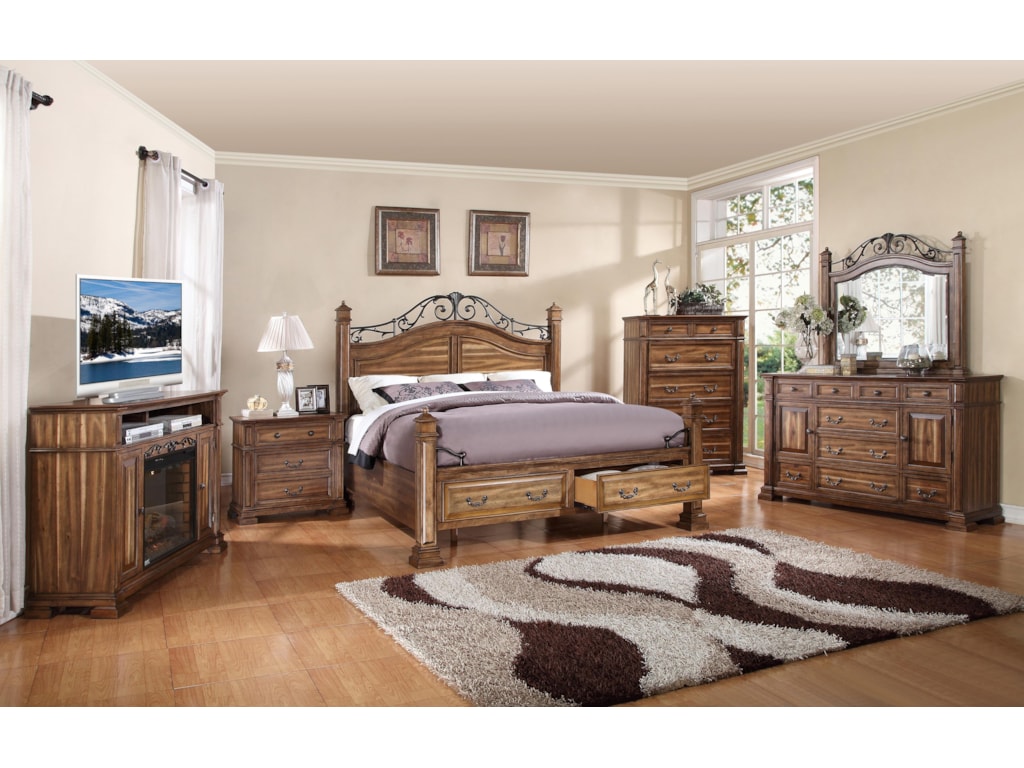 Legends Furniture BarclayCal King Storage Bed