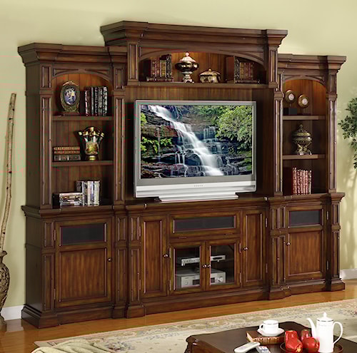 Legends Furniture Berkshire Wall Unit Entertainment Center | Wayside ... Legends Furniture Berkshire Wall Unit Entertainment Center | Wayside ...